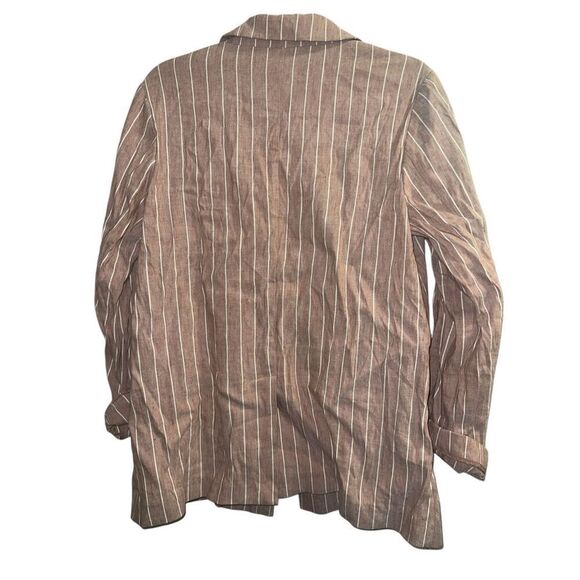 ✨HP✨Soft Surroundings Sunswept Stripe Sz Medium Blazer✨ - Picture 7 of 9